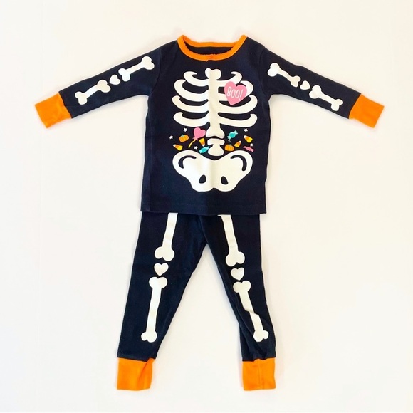 Carter's Other - Carter’s 12m Skeleton Pajama Set